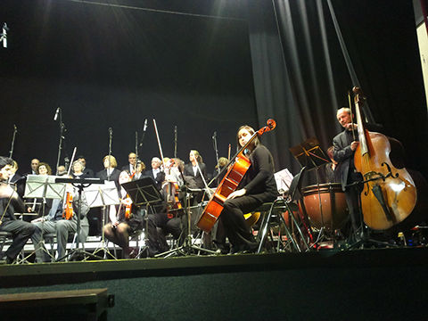 Orquesta Cantantibus Organis en Auditorio de Alagon Musicos de Zaragoza para conciertos, bodas y todo tipo de eventos. www.elegia.es Tel. 679 590 436