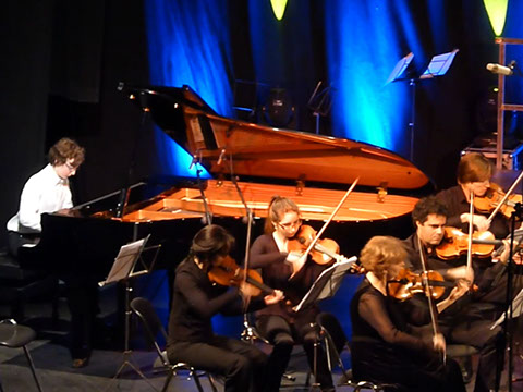 Concierto de Orquesta Cantantibus Organis en Auditorio de Alagon Musicos de Zaragoza para conciertos, bodas y todo tipo de eventos. www.elegia.es Tel. 679 590 436